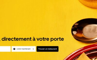 UberEats : Livraison de plats savoureux à domicile ou au bureau