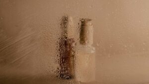 Produit cosmétique sous la douche