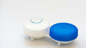 Boîte pour lentilles de contact