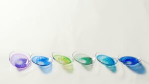 lentilles de contact colorées