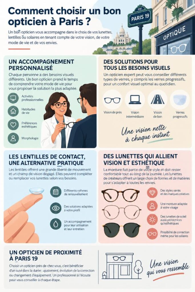 comment choisir opticien paris